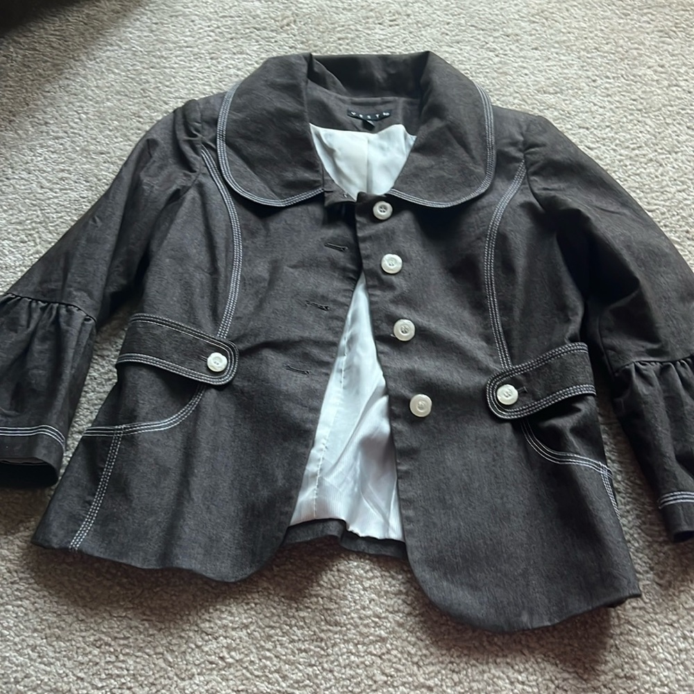 Gray Jacket by Vesti